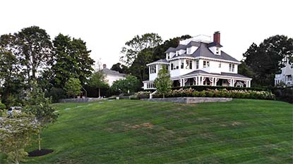 Side Yard Mound & Orchard